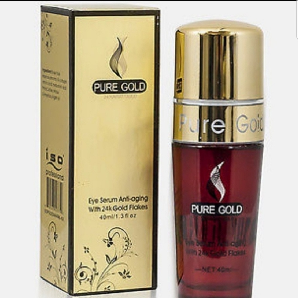 ISO BEAUTY 24 K.PURE GOLD EYES  SERUM 40 ML.